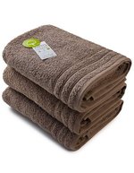 ARTG Organic Cotton Towel 60x110 cm, White 60 x 110 cm, AR503 – Walnut