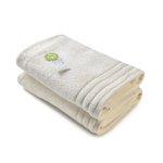 ARTG Drap de Bain en Coton Biologique 70x140 cm, White 70 x 140 cm, AR504 – Bild 1