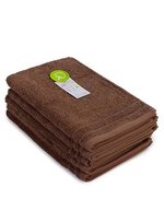 ARTG Bio-Baumwolle Gästehandtuch 40 x 60 cm, Black 40 x 60 cm, AR505 – Walnut