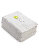 ARTG Bio-Baumwolle Gästehandtuch 40 x 60 cm, Black 40 x 60 cm, AR505 – White