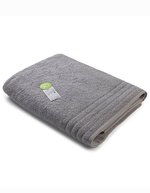 ARTG Serviette de Plage en Coton Biologique 100x180 cm 600 g/m², White 100 x 180 cm, AR506 – Gris