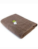 ARTG Serviette de Plage en Coton Biologique 100x180 cm 600 g/m², White 100 x 180 cm, AR506 – Walnut