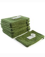 ARTG Waschhandschuh Deluxe aus türkischer Baumwolle, Army Green 16 x 22 cm, AR601 – Bild 2