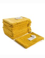 ARTG Waschhandschuh Deluxe aus türkischer Baumwolle, Army Green 16 x 22 cm, AR601 – Mustard