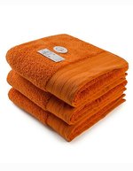 ARTG Handtuch Deluxe 700 g/m² Baumwolle, Army Green 60 x 110 cm, AR603 – Cinnamon