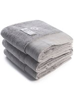 ARTG Handtuch Deluxe 700 g/m² Baumwolle, Army Green 60 x 110 cm, AR603 – Light Grey