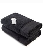 ARTG Luxuriöses Badetuch 70x140 cm Baumwolle, Light Grey 70 x 140 cm, AR604 – Very Nero