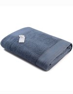 ARTG Strandtuch Excellent Deluxe 100% Baumwolle, Light Grey 100 x 180 cm, AR606 – Jeans Bleu