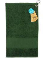 ARTG PRINT-Me® Golf Handtuch mit Öse – Dark Green
