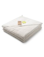 PRINT-Me® Baby Kapuzenhandtuch 100x100 cm – Cream