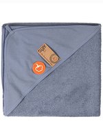 ARTG PRINT-Me® Baby Kapuzenhandtuch 100x100 cm, Black 100 x 100 cm, AR732 – Jeans Blu