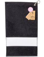 ARTG SUBLI-Me® Golf Handtuch 30x50 cm, Anthracite Grey 30 x 50 cm, AR814 – Noir