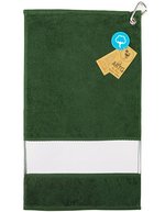 ARTG SUBLI-Me® Golf Handtuch 30x50 cm, Anthracite Grey 30 x 50 cm, AR814 – Vert fonce