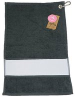 ARTG SUBLI-Me® Golf Handtuch 30x50 cm, Anthracite Grey 30 x 50 cm, AR814 – Graphite