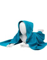 ARTG Kapuzenhandtuch aus 100% Baumwolle – Deep Blue/Deep Blue/Deep Blue