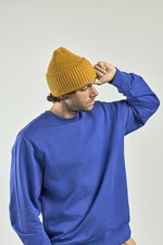 Atlantis Grob gestrickte Oak Beanie mit Bündchen, Acid Green One Size, AT100 – Bild 1