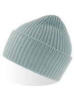 Atlantis Grob gestrickte Oak Beanie mit Bündchen, Acid Green One Size, AT100 – Light Blue