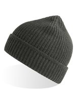Atlantis Nachhaltige Maple Beanie aus Polylana® – Dark Grey Melange