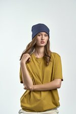 Atlantis Nachhaltige Birk Beanie aus recyceltem Polyester, Black One Size, AT104 – Bild 1