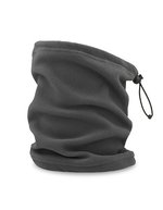 Atlantis Nachhaltiger Polarfleece Halswärmer mit Schnurversteller – Dark Grey