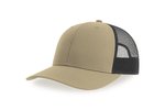 Atlantis Bryce Cap aus recyceltem Polyester-Twill – Grey/Black
