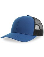 Atlantis Bryce Cap aus recyceltem Polyester-Twill, Black/Black One Size, AT106 – Reale/Nero