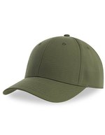 Atlantis Nachhaltige Joshua Cap aus recyceltem Polyester, Black One Size, AT108 – Olive