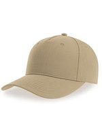 Atlantis Fiji Cap aus recyceltem Polyester-Twill, Black One Size, AT109 – Khaki