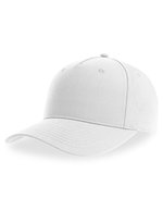 Atlantis Fiji Cap aus recyceltem Polyester-Twill, Black One Size, AT109 – White
