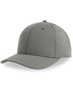 Atlantis Skye Cap aus recyceltem Polyester, Black One Size, AT110 – Dark Grey