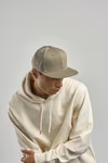 Atlantis James Cap in twill di Poliestere riciclato, Black One Size, AT111 – immagine 2