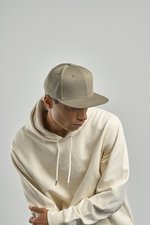 Atlantis James Cap aus recyceltem Polyester-Twill, Black One Size, AT111 – Bild 1