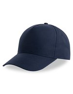 Atlantis Recy Five Cap aus recyceltem Polyester, Black One Size, AT112 – Navy