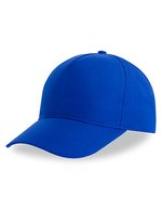 Atlantis Recy Five Cap aus recyceltem Polyester, Black One Size, AT112 – Royal
