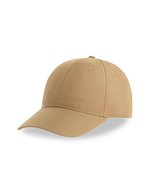 Atlantis Recy Six Cap aus Polyester-Twill, Black One Size, AT113 – Khaki