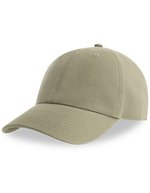 Atlantis Fraser Cap aus Bio-Baumwolle, Black One Size, AT115 – Khaki