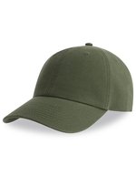 Atlantis Fraser Cap aus Bio-Baumwolle, Black One Size, AT115 – Olive