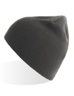 Atlantis Moover Beanie Recycled aus Polyester, Black One Size, AT121 – Dark Grey