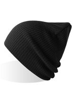 Atlantis Brad Beanie aus 100% recyceltem Polyester – Black