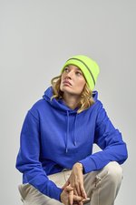Atlantis Workout Beanie Recycled mit Reflektoren, Black One Size, AT123 – Bild 1