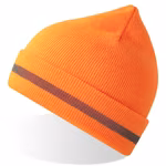 Atlantis Workout Beanie Recycled mit Reflektoren, Black One Size, AT123 – Bild 4