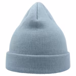 Atlantis Beanie Wind en polyester recyclé pour enfants, Black One Size, AT124 – image 3