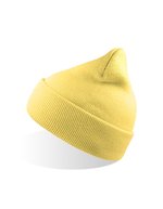Winddichte Beanie aus recyceltem Polyester – Lemonade