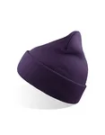 Windproof Beanie made of Recycled Polyester – Purple