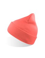 Winddichte Beanie aus recyceltem Polyester – Rose