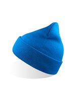 Winddichte Beanie aus recyceltem Polyester – Sapphire