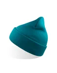 Windproof Beanie made of Recycled Polyester – Turquoise
