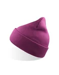 Windproof Beanie made of Recycled Polyester – Violet