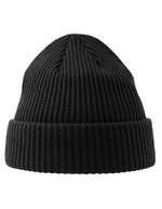 Atlantis Recycelter Polyester Bill-S Beanie, Black One Size, AT126 – Bild 2