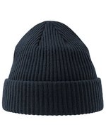 Atlantis Recycelter Polyester Bill-S Beanie, Black One Size, AT126 – Blu navy